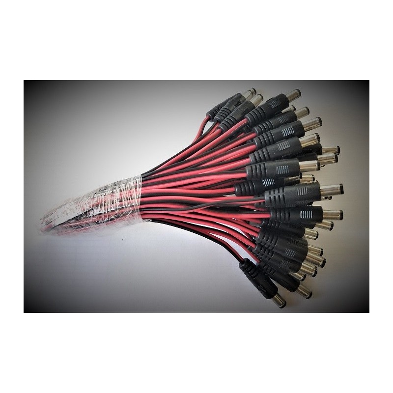 DC MALE Power cable (50 Pack)