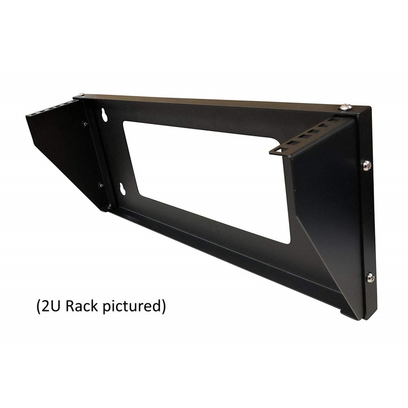 3U 19-Inch Steel Vertical Wall Mount