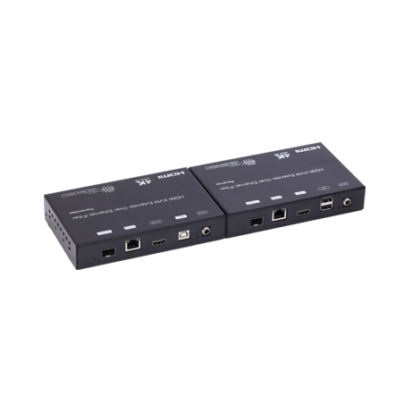AD-HDMX120-KVM    4K HDMI+USB KVM Extender over IP/Fiber