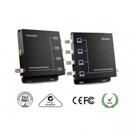 AD-HD104-1X4     4 Channel CVI video signal for camera over 1 coaxial cable