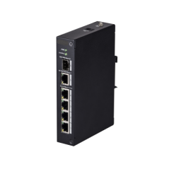 5 Port Industrial Gigabit PoE DIN-Rail Switch