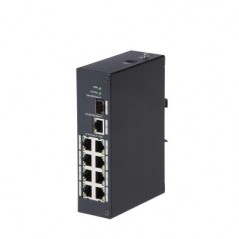 8 Port Industrial Gigabit PoE DIN-Rail Switch