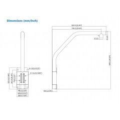 Camera  Parapet Mount Bracket