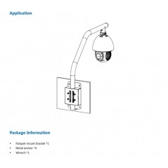 Camera  Parapet Mount Bracket