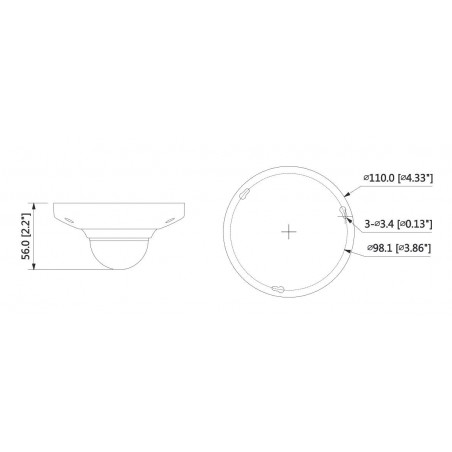 AD-IPD6512F-P    5MP Panoramic Network Fisheye Camera