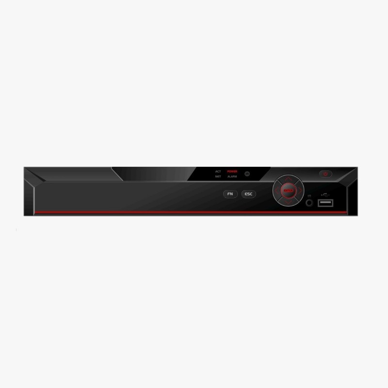 16 Channel Penta-Brid 4K Mini 1U Digital Video Recorder