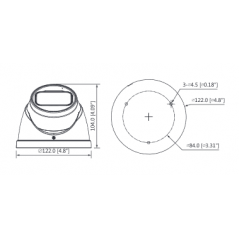 6MP WDR HDCVI IR Eyeball Camera