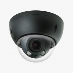 4MP 2.7-12mm WDR HDCVI IR Dome Camera - Color: Black