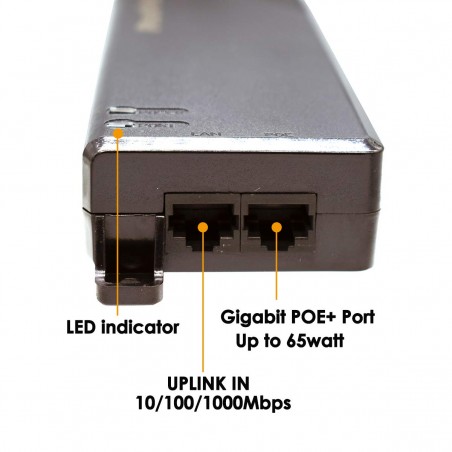 AD-PW60W-POE  HI-POE 60W Power Injector
