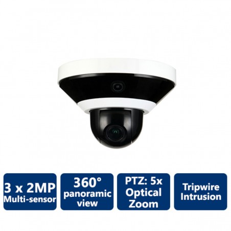 AD-IPD581P-PTZ   3x2MP Multi-Sensor Network Camera+PTZ Camera