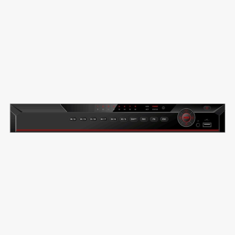 16 Channel Penta-Brid 4K 1U Digital Video Recorder